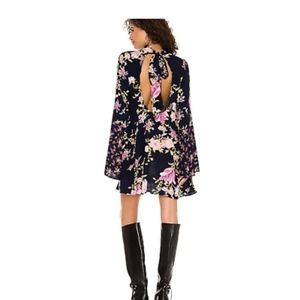 Free People floral midi dress size L